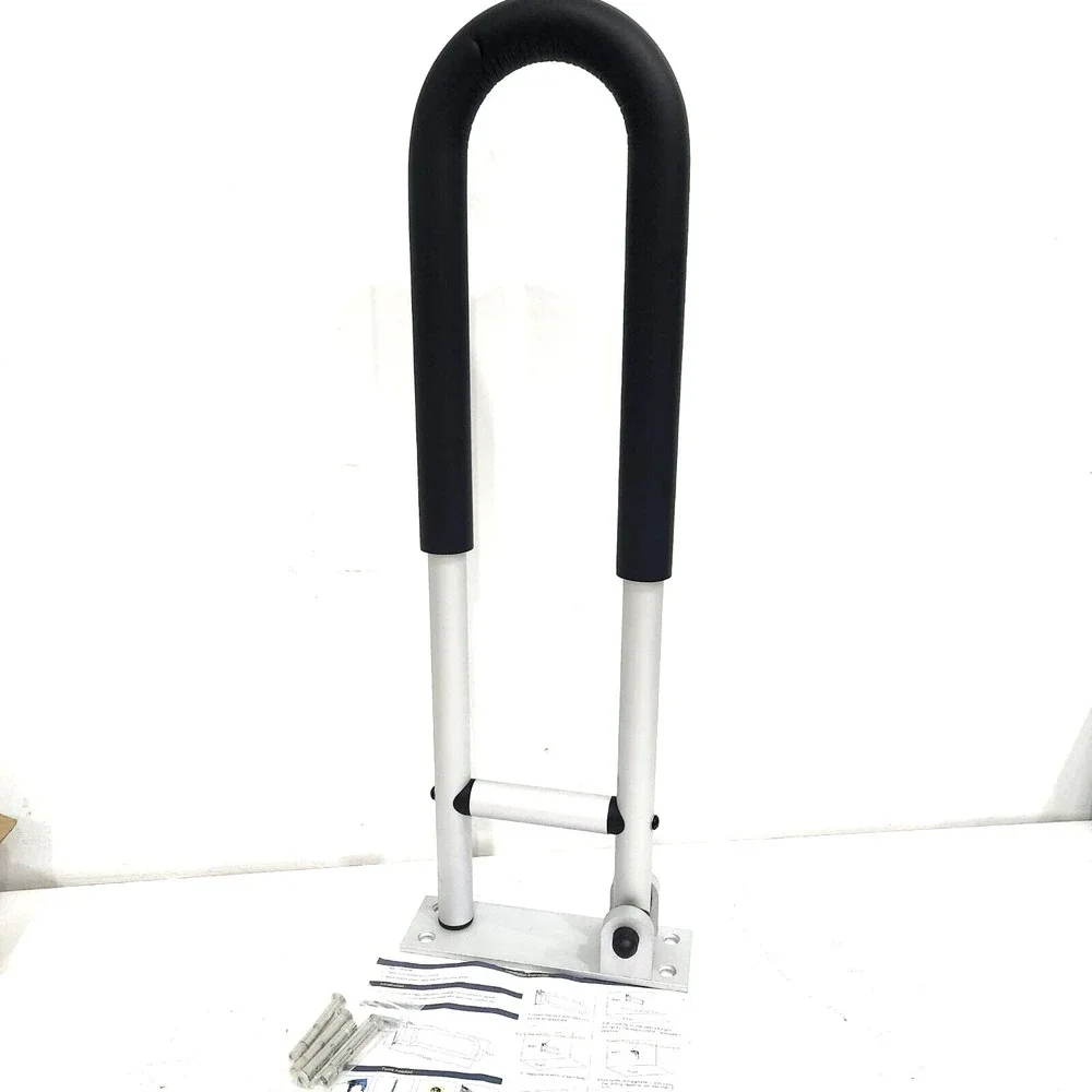 Botabay Handicap Grab Bar 23.6in Toilet Safety‎ Rail Foldable Bathroom Aid